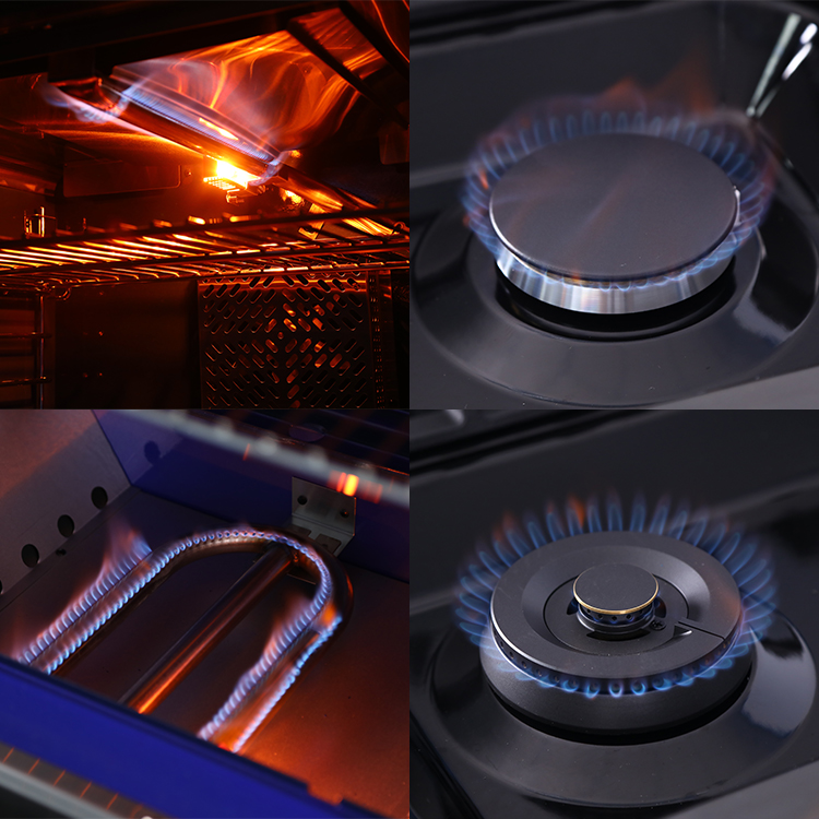 Kitchen Appliances High End - 전문가용 고급형 독립형 가스레인지 오븐 포함