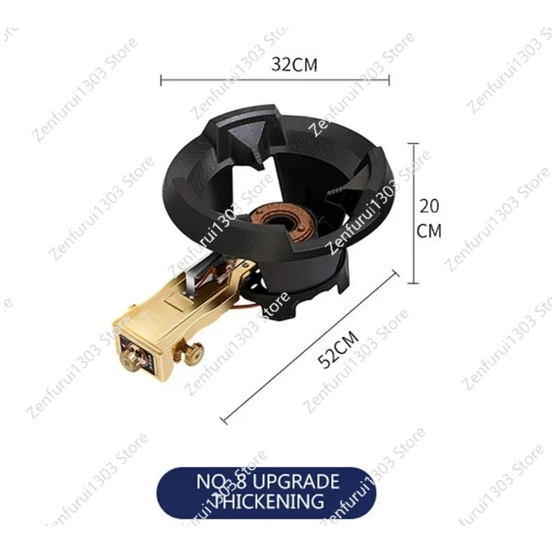 Kitchen Appliances Gas Stove - 상업용 강력 가스레인지 싱글 가스레인지 웍