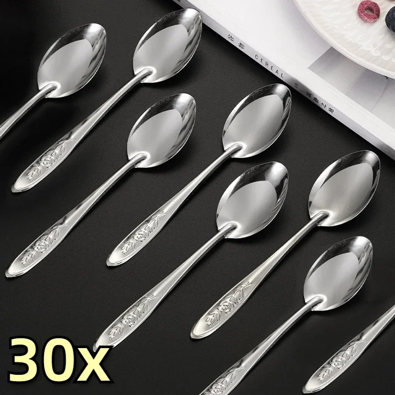 Kitchen Appliances Wholesale - 스테인리스 스틸 스푼 디저트 수박 스푼,