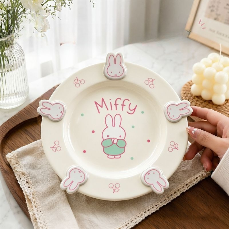 Kitchen Appliances Wholesale - 애니메이션 미피 디너 접시 세라믹 주방용품