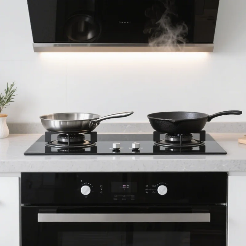 Kitchen Appliances Gas Stove - 5홀 가스레인지 매트, 가스레인지 매트, 고온에