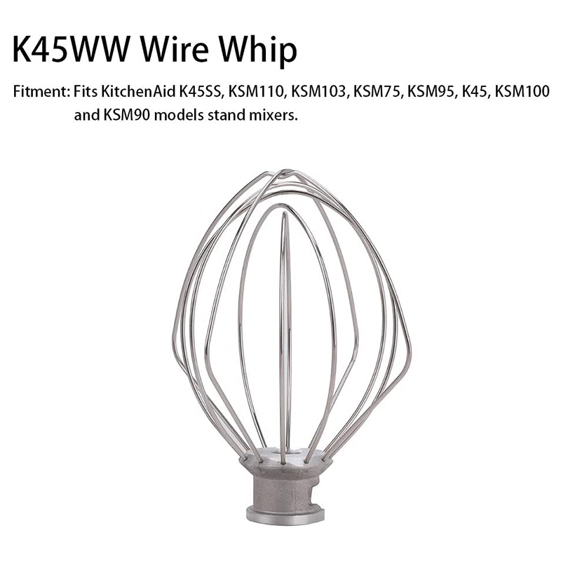 K45DH 반죽 훅, K45B 코팅 플랫 비터, K45 - Kitchenaid Mixer Hand Mixer 리뷰 및 가격