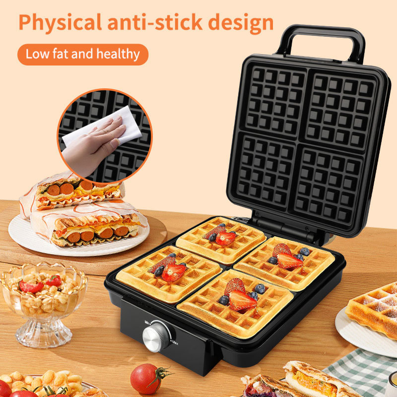 리믹스 4슬라이스 벨기에식 미니 와플 메이커, 논스틱  - Waffle Iron Belgian 리뷰 및 가격