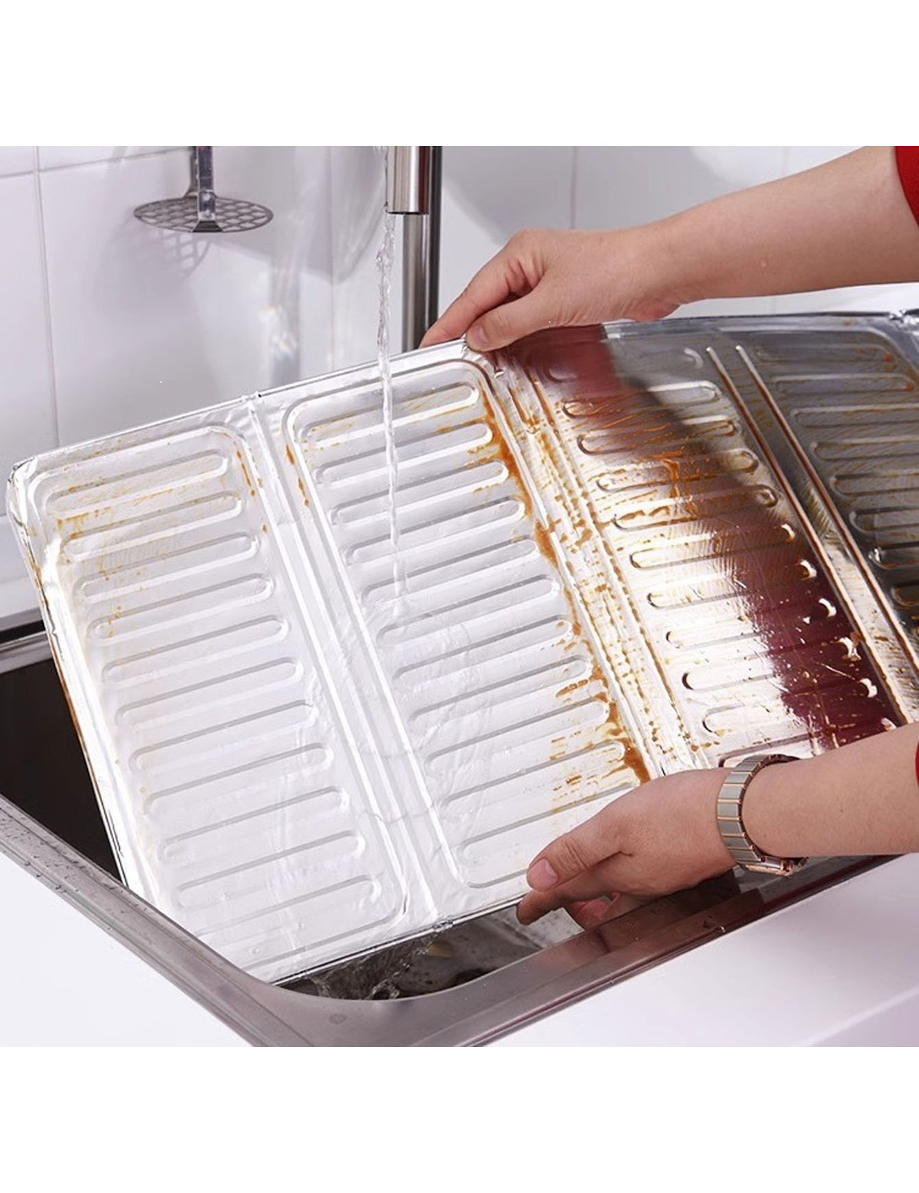 3PCS 주방 오일 배플, 스토브 오일 배플, 알루미늄 - Kitchen Appliances Gas Stove 리뷰 및 가격