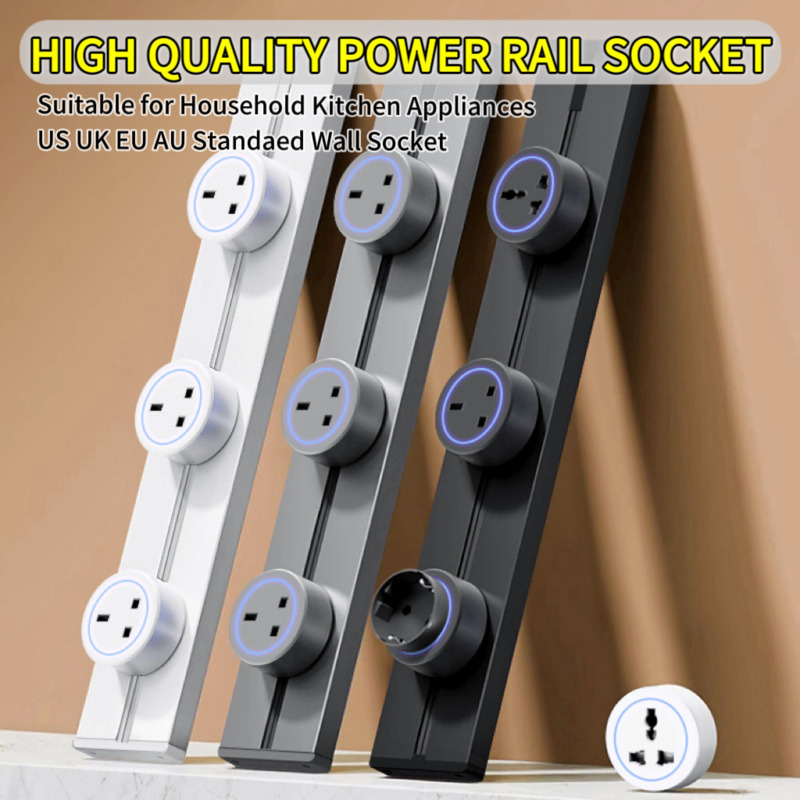 레일 소켓 US UN/USB Type-C 벽면 전원 트 - Kitchen Appliances High End 리뷰 및 가격