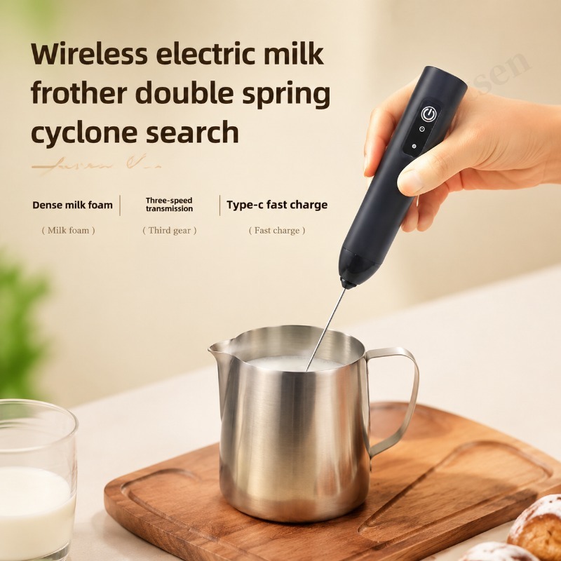 전기 커피 거품기 2 in 1 충전식 타입-C 블렌더  - Yogurt Maker Electric 리뷰 및 가격