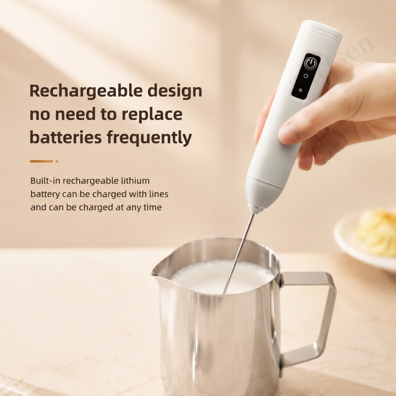 전기 커피 거품기 2 in 1 충전식 타입-C 블렌더  - Yogurt Maker Electric 리뷰 및 가격