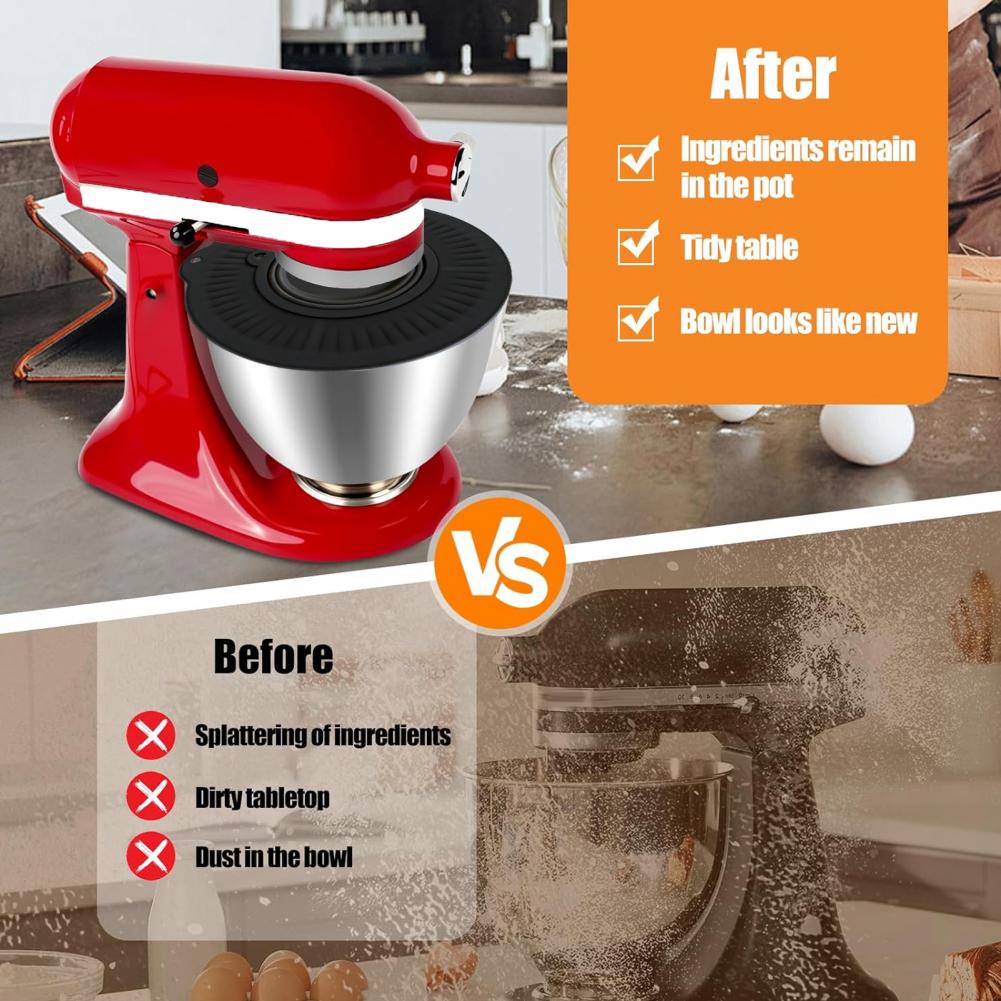 믹서용 스플래시 가드 실리콘 스플래시 방지 커버(견고한 - Kitchenaid Mixer Hand Mixer 리뷰 및 가격