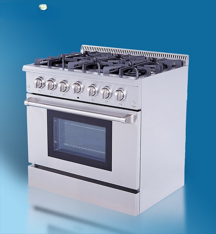 전문가용 고급형 독립형 가스레인지 오븐 포함 상업용 주 - Kitchen Appliances High End 리뷰 및 가격