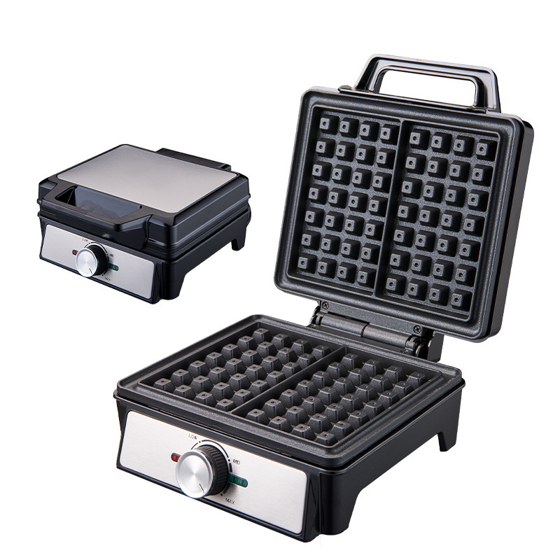 와플 메이커 2조각 조절 가능한 온도 전기 아침식사 벨 - Waffle Iron Belgian 리뷰 및 가격