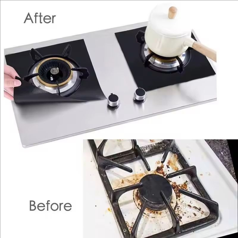 2/4/8Pcs 가스 스토브 보호대 쿠커 뚜껑 라이너  - Kitchen Appliances Gas Stove 리뷰 및 가격