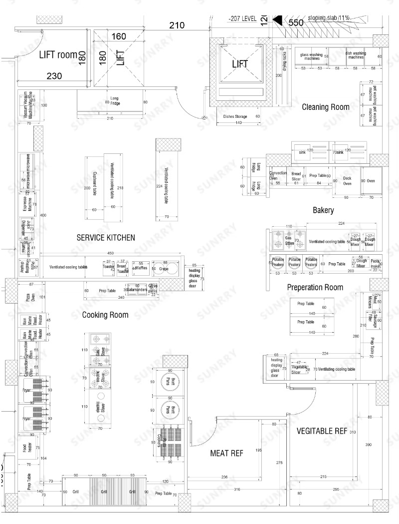 호텔 레스토랑은 고급용품, 상업용 케이터링 주방 세트, - Kitchen Appliances Luxury 리뷰 및 가격