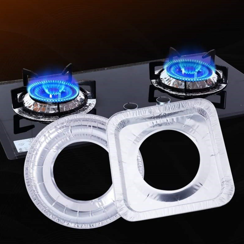 10 개/대 두꺼운 알루미늄 호일 커버 가스 스토브 오 - Kitchen Appliances Gas Stove 리뷰 및 가격