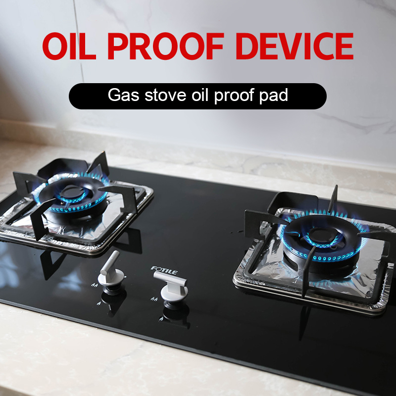 10 개/대 두꺼운 알루미늄 호일 커버 가스 스토브 오 - Kitchen Appliances Gas Stove 리뷰 및 가격
