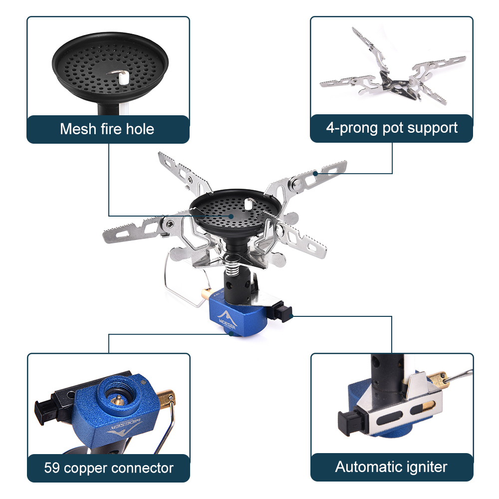 야외 캠핑 가스 버너 야외 스토브 3300W 점화장치  - Kitchen Appliances Gas Stove 리뷰 및 가격