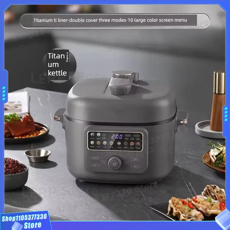 새로운 순수 티타늄 내솥 전기 압력솥 가정용 무코팅 다 - Kitchen Appliances High End 리뷰 및 가격